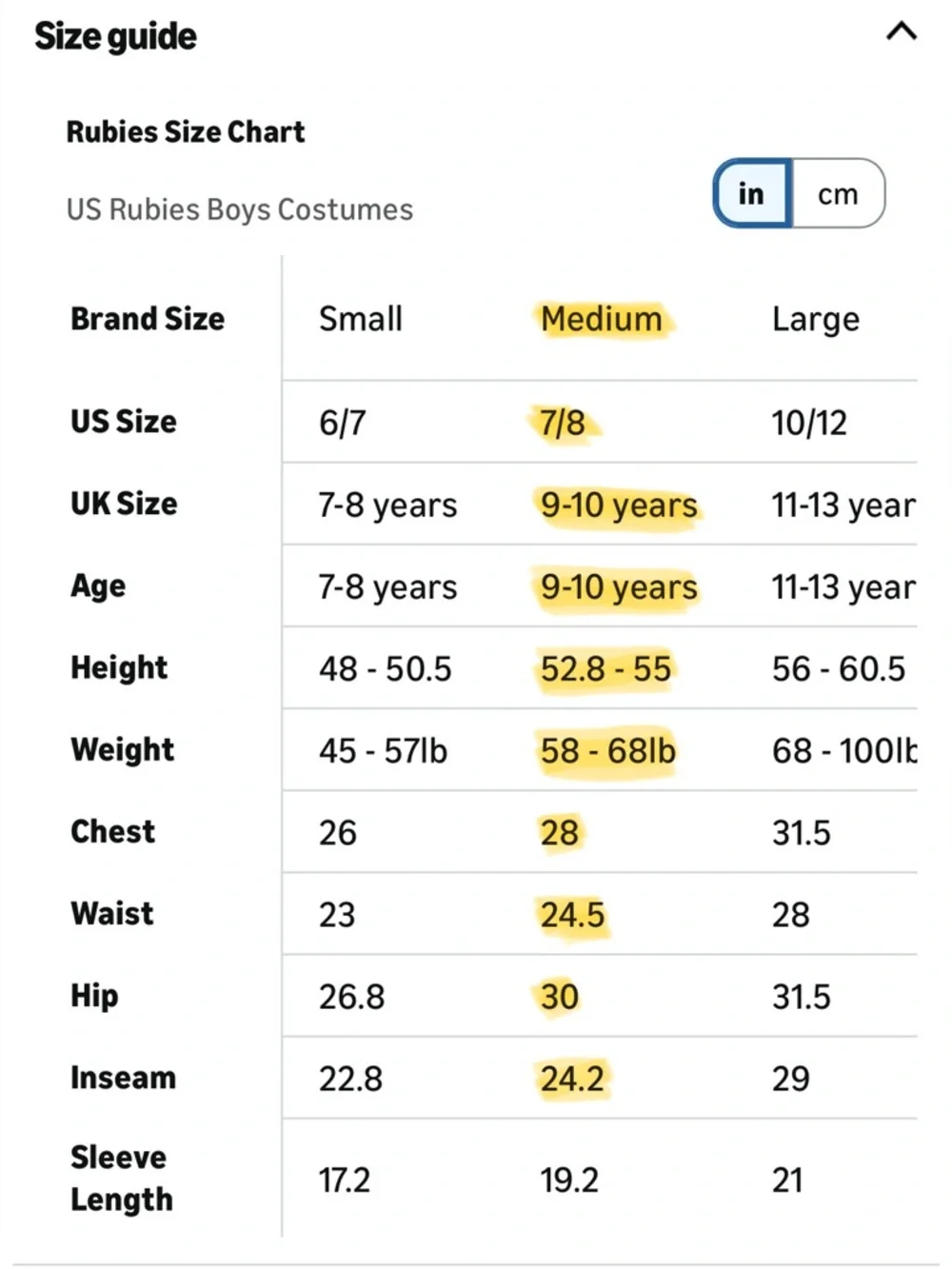 Rubie's Blue, Red and Yellow Superman-Style Kids Costume with Cape Size M - Picture 8 of 8